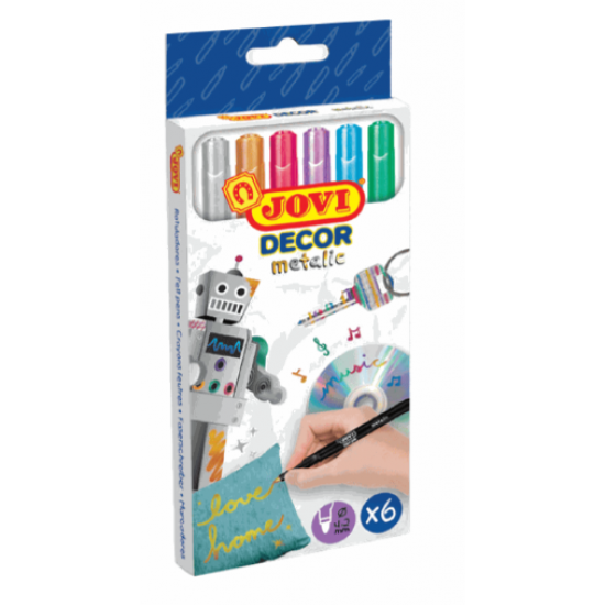 JOVI ΜΑΡΚΑΔΟΡΟΙ ΜΕΤΑΛΙΚΟΙ 6ΧΡ. ΣΕΤ